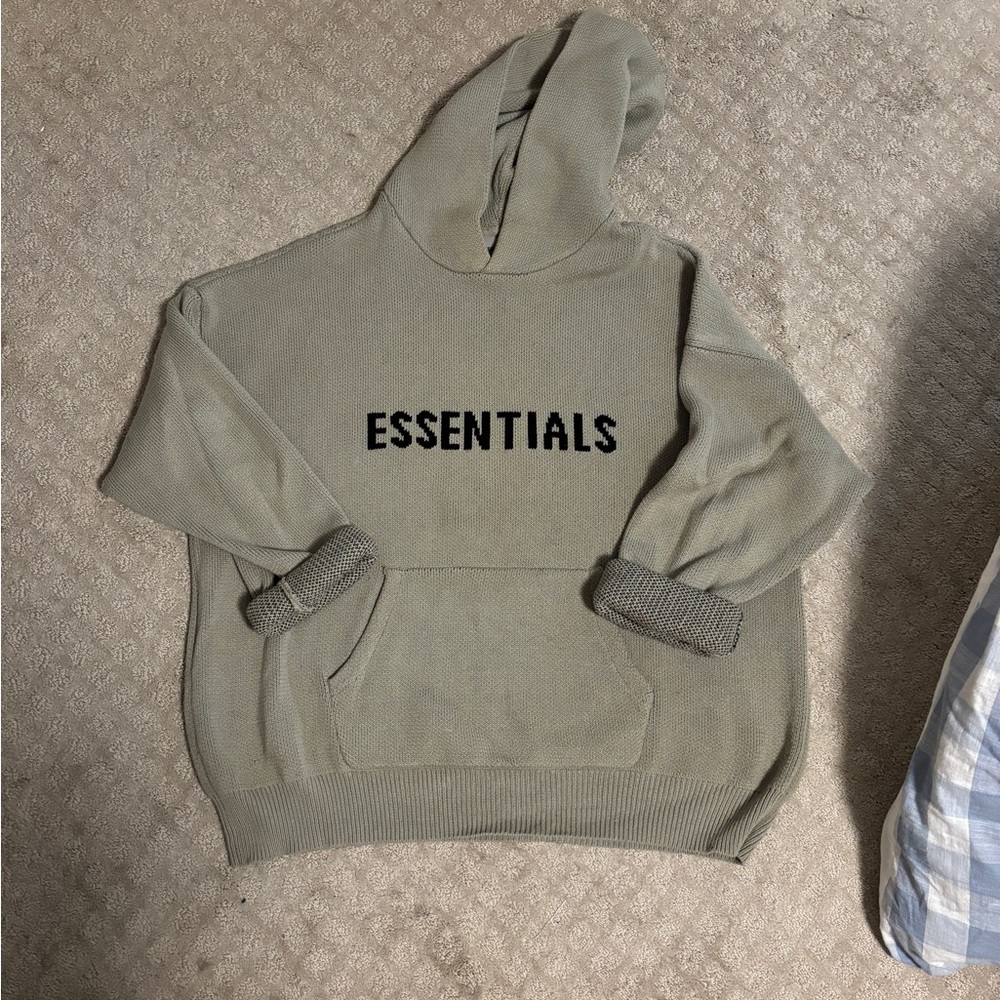 ESSENTIALS Knit Hoodie